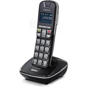 Emporia TalkHome Add-on Cordless DECT Big Button Landline Phone | Black image
