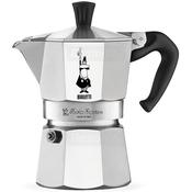 Bialetti Moka Express 3 Cup Stovetop Coffee Maker | Silver