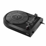 Akai A6000B USB Record Player with Built-In Speakers | Black