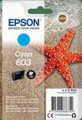 Epson 603 Starfish Ink Cartridge | Cyan image