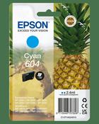 Epson 604 Pineapple Ink Cartridge | Cyan image