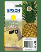 Epson 604 Yellow Ink Cartridge | Pineapple