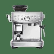 Sage Barista Express Impress Bean to Cup Coffee Machine - Stainless Steel, 25 Grind Settings, 9-bar Pressure, Steam Wand