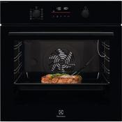 Electrolux Black Built-In Single Oven with SteamBake, Food Sensor, and Catalytic Cleaning