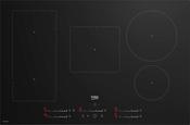 Beko 80cm IndyFlex 5 Zone Induction Hob