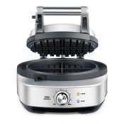 Sage No-Mess Waffle Maker Stainless Steel with Browning Control, Power and Ready features