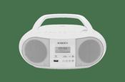 Roberts Zoombox 4 Portable Bluetooth Radio &amp; CD Player | White