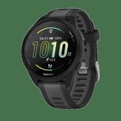 Garmin Forerunner 165 Smartwatch | Black &amp; Slate Grey image