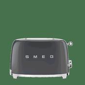 Smeg Retro Slate Grey 2 Slice Toaster | Lever Buttons Control knobs