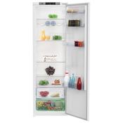 Beko 54cm Built-In Tall Larder Fridge - White | 177.5cm H x 54cm W x 54.5cm D | 309L | HarvestFresh™, Holiday Mode, Quick Cool, Crisper, Wine Rack | Eggs, Jars, Juice, Salad, Cake, Cherries, Cheese, Veggies, Bottles