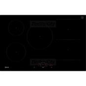 Neff Induction Hob 80cm Black | 5 Zone | Combi Induction | Home Connect | Power Boost | Twist Touch