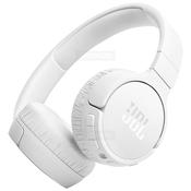 JBL Tune 670NC Noise-Cancelling Wireless On-Ear Headphones | White image
