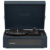 Crosley Voyager Vintage Portable Turntable with Bluetooth and Built-In Speakers | Navy image