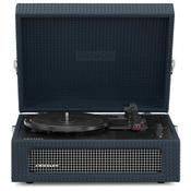 Crosley Voyager Vintage Portable Turntable with Bluetooth and Built-In Speakers | Navy