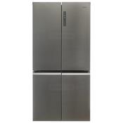 Haier Cube Series 5 90cm Multi Door American Fridge Freezer | Platinum Inox image