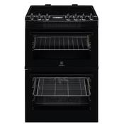 Electrolux 60cm Freestanding Double Electric Cooker | Black