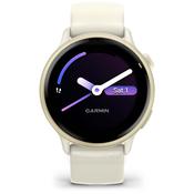 Garmin Vivoactive 6 Fitness Smartwatch | Lunar Gold &amp; Bone image