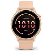 Garmin Vivoactive 6 Fitness Smartwatch | Metallic &amp; Dawn Pink image