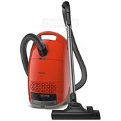 Miele Guard M1 Bagged Vacuum Cleaner Red with Hose, Floorhead, Black and Silver