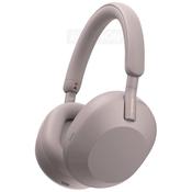 Sony WH-1000XM5 On-Ear Noise Cancelling Bluetooth Headphones | Smoky Pink image