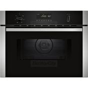 Neff N50 44 Litre Built-in Combi-Microwave with Hot Air | Stainless Steel image