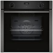 Neff N 50 71 Litre Electric Built-in Slide &amp; Hide Oven | Graphite image