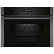 Neff N 50 900W Built-in Microwave with Hot Air | Graphite image