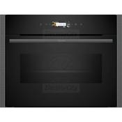 Neff N 70 45 Litre Built-in Compact Smart Oven with Microwave | Graphite