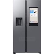Samsung American Fridge Freezer Silver with Touchscreen and Water Dispenser