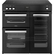 Belling 90cm Cookcentre Induction Range Cooker | Black image