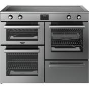 Belling Cookcentre 110cm Electric Range Cooker | Stainless Steel image