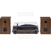 Crosley C62C Belt Drive Bluetooth Turntable with Speakers | Walnut image