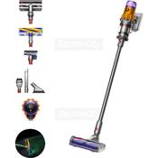 Dyson V12 Detect Slim Vacuum Cleaner with 60 minutes Battery Life, 2.2 kg Weight, Cyclonic and Anti-tangle Technology, Cleaning tools, LCD screen, Motor, Brush bar