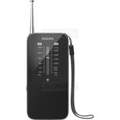 Philips TAR1509 Portable FM/AM Radio | Black