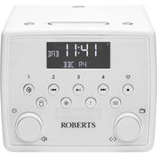 Roberts Sound 49 FM Bluetooth Clock Radio | White