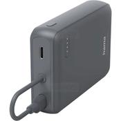 Hama Travel 10000mAh Power Bank | Charcoal