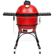 Kamado Joe Classic Joe I 18 Inch Ceramic Charcoal Grill with Cart | Red image