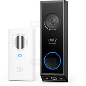 Eufy E340 2K Dual Camera Smart Video Doorbell with Chime | Black image
