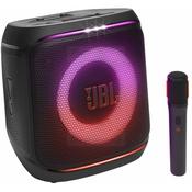 JBL PartyBox Encore 2 Portable Speaker 100W RMS AI Sound Boost Wireless Mic 15-Hr Battery IPX4 Splashproof Auracast Black