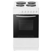 Powerpoint 52 Litre Freestanding Electric Cooker with Ceramic Hob | White image