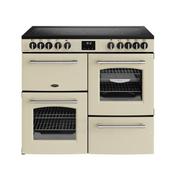 Belling Farmhouse 100cm Electric Range Cooker | Cream image