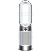 Dyson Purifier Hot+Cool HP1 White Air Purifier and Fan Heater with Air Multiplier Technology 350 Oscillation MyDyson App Connectivity 5.26kg 770mm Height 81m³ Coverage 63dB Sound Level