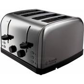 Russell Hobbs Futura 4 Slice Toaster | Brushed Stainless Steel image