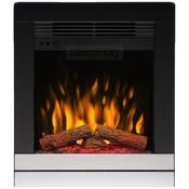 Dimplex Scala 16 Inch Inset Electric Fire with Optiflame | Brushed Chrome