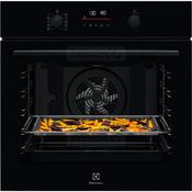 Electrolux 500 SurroundCook 72 Litre Built-In Electric Single Oven | Black image
