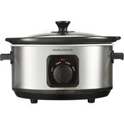 Morphy Richards 3.5 Litre Slow Cooker | Stainless Steel image