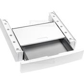 Miele WTV 512 Washer-Dryer Stacking Kit with Storage Drawer | Lotus White image