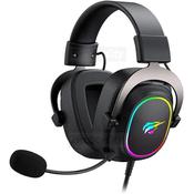 Havit H2002 Over-Ear USB Gaming Headset with 7.1 Surround Sound and RGB Lighting | Black image
