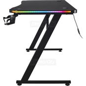 Acer Predator Essential Z-Shape Gaming Desk with RGB Lighting | Black image