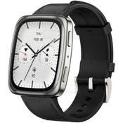 Amazfit Active 2 Square Smartwatch | Black Leather image